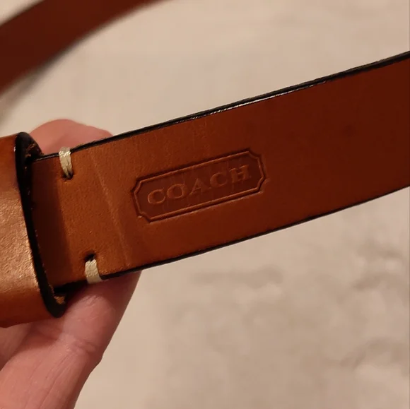 Beautiful Vintage COACH Belt (Made In Italy)
